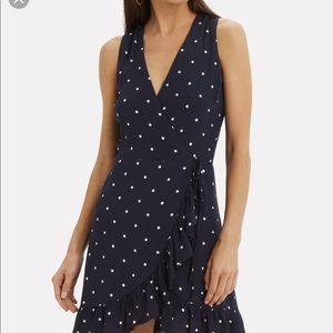 Rails Madison Polka Dot Wrap Dress